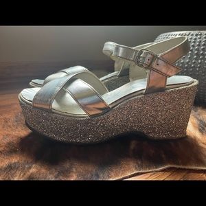 Vintage y2k platform shoes